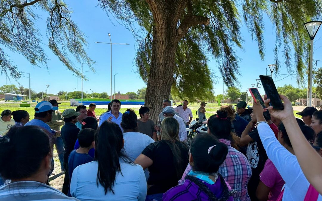 SECHEEP ATENDIÓ DEMANDAS DE VECINOS DE RÍO MUERTO