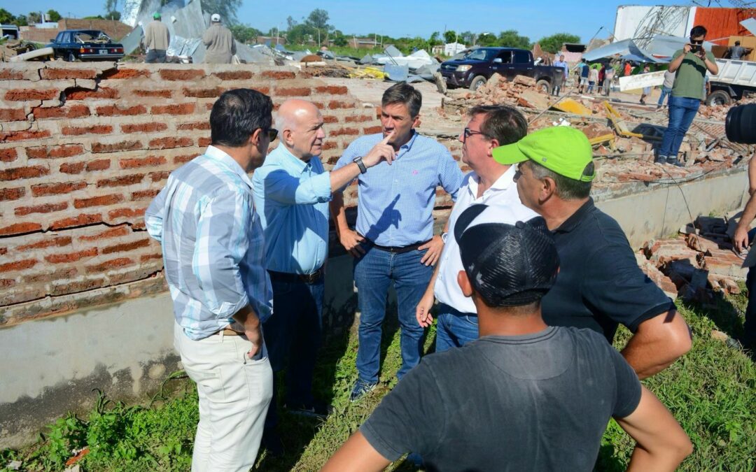 INTENSOS TRABAJOS EN LAS BREÑAS TRAS UN VIOLENTO TEMPORAL