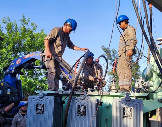 SECHEEP SUMA POTENCIA ENERGÉTICA EN VILLA RÍO BERMEJITO