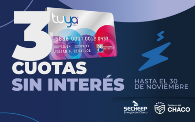 Tarjeta Tuya: se extiende hasta el 30/11 el pago en 3 cuotas sin intereses