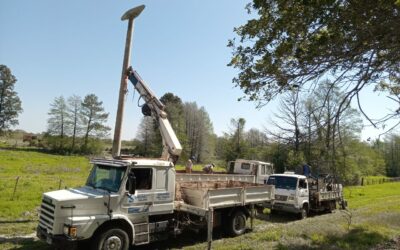 Trabajos para fortaleciendo la energía en La Verde y alrededores